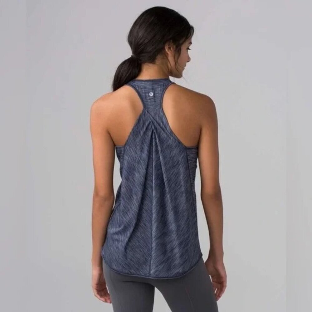 LULULEMON | Essential TankHeathered Deep Navy Sz 6